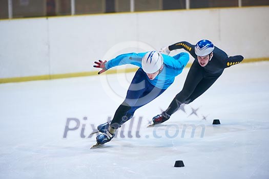 speed skating sport with young athletes speed skating sport with young athletes