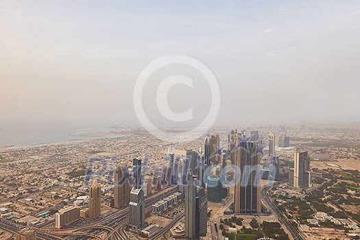 downtown city, cityscape of Dubai, United Arab Emirates, modern futuristic architecture daytime, luxury traveling concept downtown city, cityscape of Dubai, United Arab Emirates, modern futuristic architecture daytime, luxury traveling concept