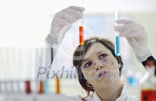 science chemistry classes with young student woman in labaratory science chemistry classes with young student woman in labaratory
