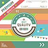 vector premium vintage badges and labels  