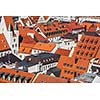 Aerial view of Munich cityscape, Bavaria, Germany