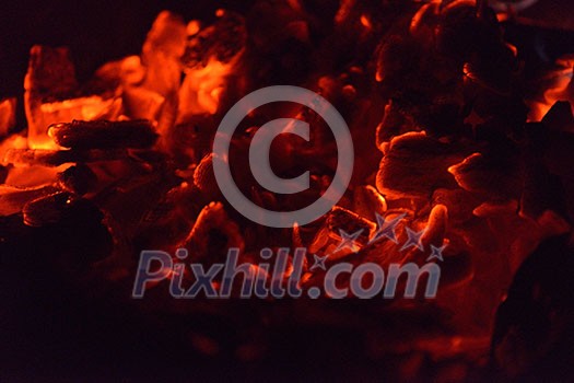 Fire flames design isoleted on black background Fire flames design isoleted on black background