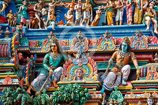 Gopuram (tower) of Hindu temple Kapaleeshwarar., Chennai, Tamil Nadu, India Gopuram (tower) of Hindu temple Kapaleeshwarar., Chennai, Tamil Nadu, India