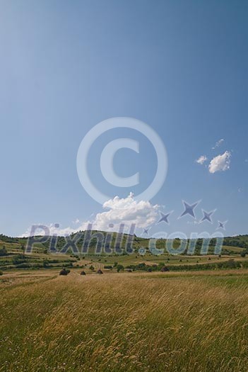 summer landscape   (NIKON D80; 23.6.2007; 1/100 at f/16; ISO 100; white balance: Auto; focal length: 18 mm)