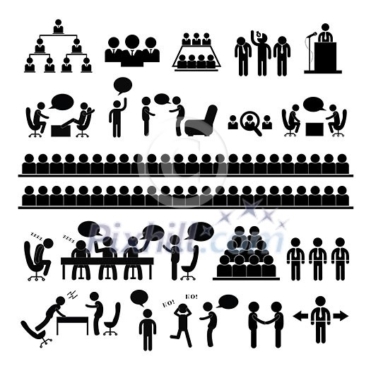 basic vector meeting and talking symbol basic vector meeting and talking symbol