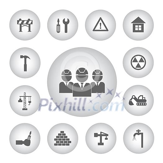 vector basic icon for construction vector basic icon for construction