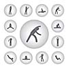 vector basic icon for body exercise  