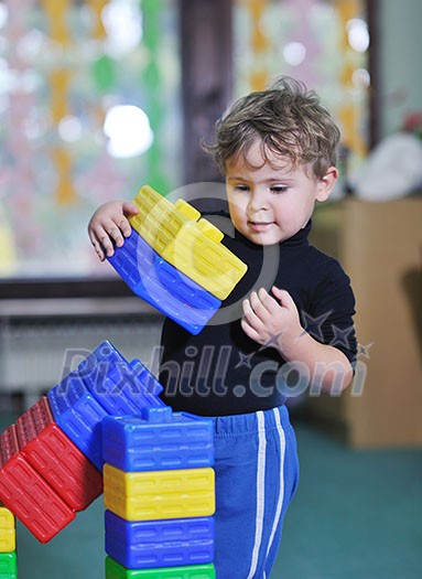 happy child kids group have fun and play at kindergarden indoor preschool education concept with teacher happy child kids group have fun and play at kindergarden indoor preschool education concept with teacher