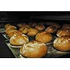 bread bakery food factory production with fresh products