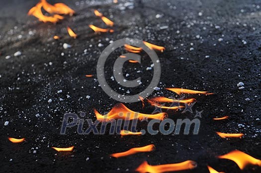 abstract fire background with flames abstract fire background with flames