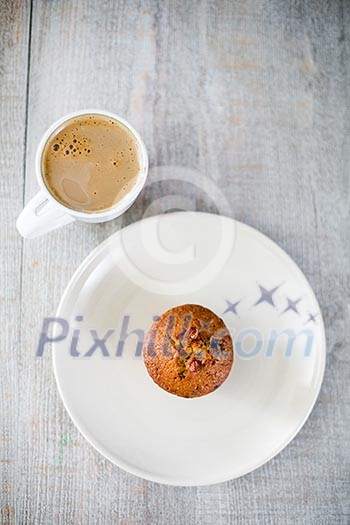 Morning coffee & muffin - Yummy! Morning coffee & muffin - Yummy!