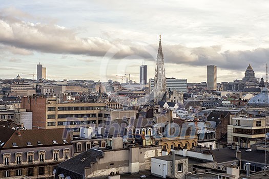 Cityscape of Brussels, Belgium Cityscape of Brussels, Belgium