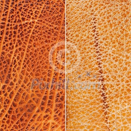 Brown vintage leather texture closeup Brown vintage leather texture closeup