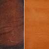 Brown vintage leather texture closeup
