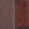 Brown vintage leather texture closeup