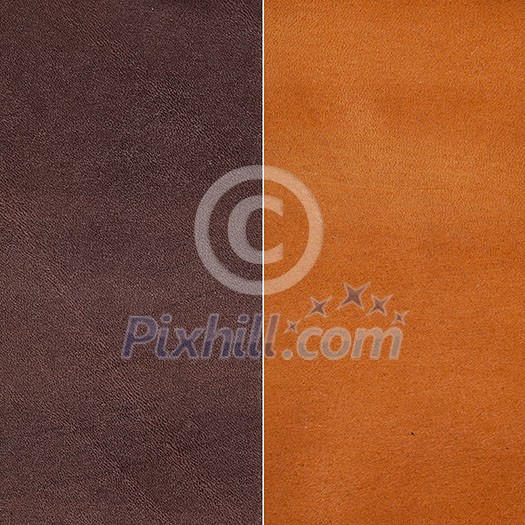 Brown vintage leather texture closeup Brown vintage leather texture closeup