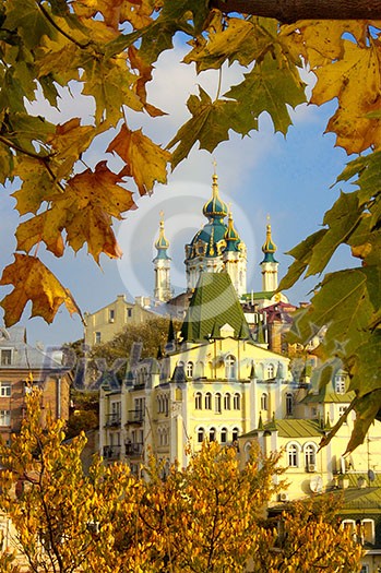 autumn old Kyiv