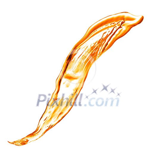 orange water splash isolated on white orange water splash isolated on white