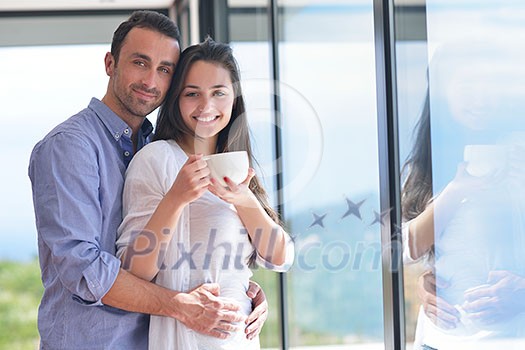romantic happy young couple relax at home romantic happy young couple relax at home