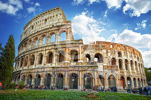 Colosseum in Rome, Italy Colosseum in Rome, Italy