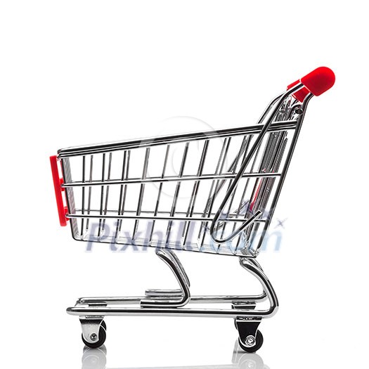 shopping cart isolated on white background shopping cart isolated on white background