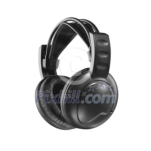 Headphones isolated on white background Headphones isolated on white background