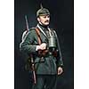 German infantryman during the first world war. 