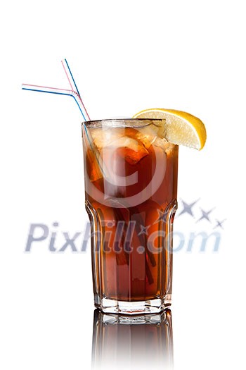 cocktail isolated on white cocktail isolated on white