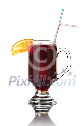 cocktail isolated on white cocktail isolated on white