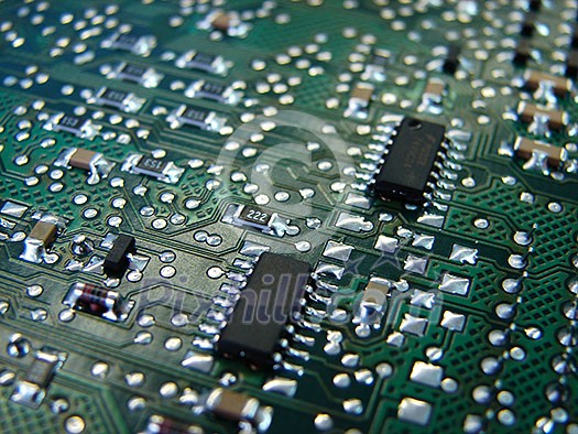 green motherboard macro