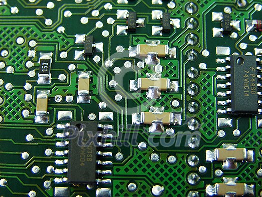 green motherboard macro green motherboard macro