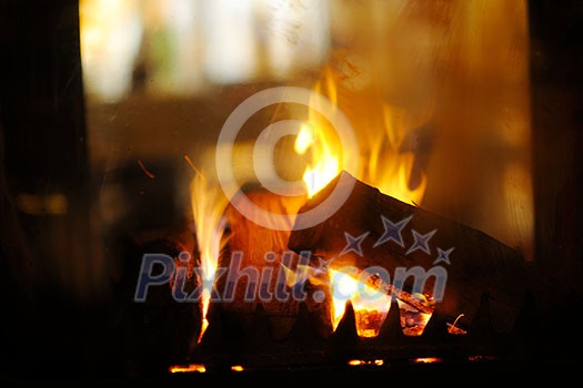 abstract fireplace flame background at home abstract fireplace flame background at home