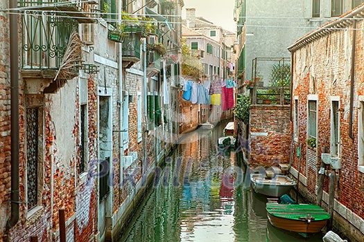Canal in Venice, Italy Canal in Venice, Italy
