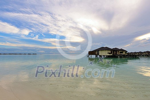 tropical beach nature landscape scene with white sand at summer tropical beach nature landscape scene with white sand at summer
