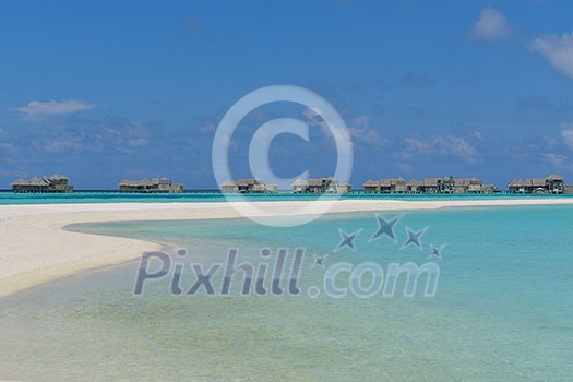 tropical beach nature landscape with white sand at summer tropical beach nature landscape with white sand at summer