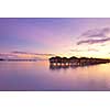 beautiful tropical beach background landscape nature sunset