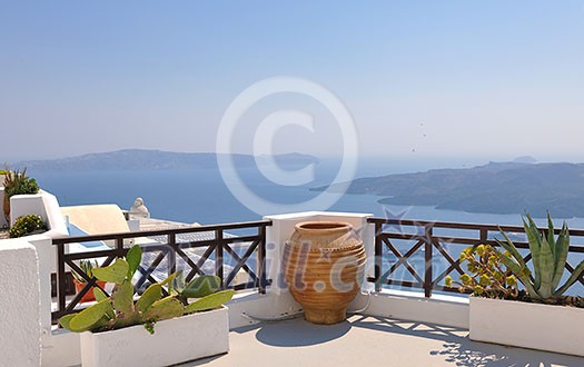 summer vacation on beautiful vulcanic island santorini at greece summer vacation on beautiful vulcanic island santorini at greece