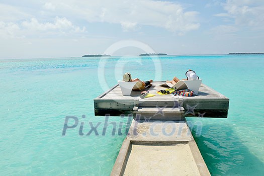 happy young romantic couple in love have fun running and relaxing on beautiful beach happy young romantic couple in love have fun running and relaxing on beautiful beach