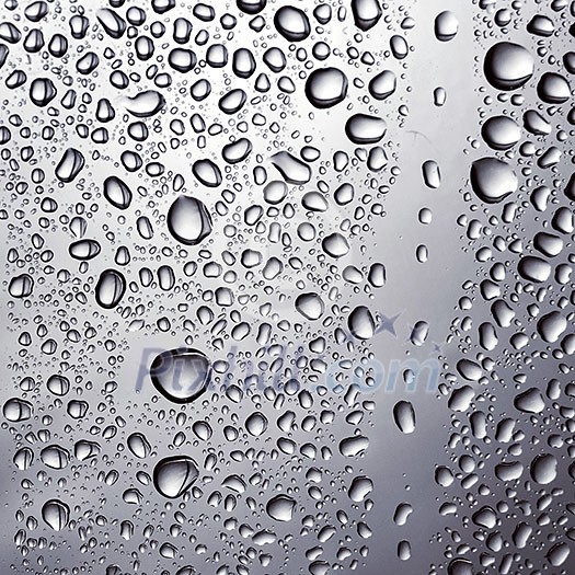 drops of water on glass drops of water on glass