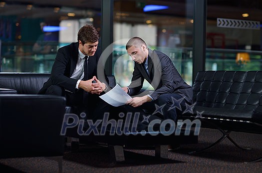 business people shaking hands make deal and sign contract business people shaking hands make deal and sign contract