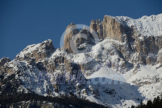 nature mountaint winter landscape nature with tree and fresh snow nature mountaint winter landscape nature with tree and fresh snow