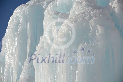 ice and snow at winter nature background ice and snow at winter nature background