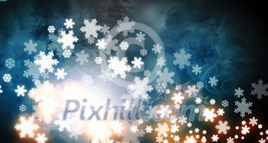 Background image with snowflakes. Happy New Year Background image with snowflakes. Happy New Year