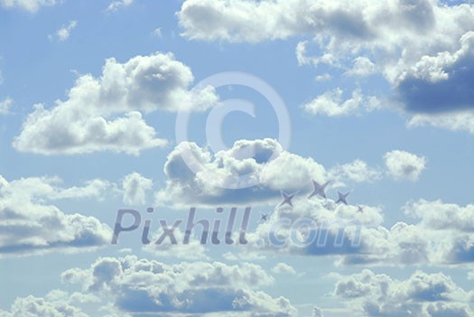 Pale cloudy sky background Pale cloudy sky background