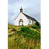 Tumulus Saint-Michel church in Carnac, South Brittany, France