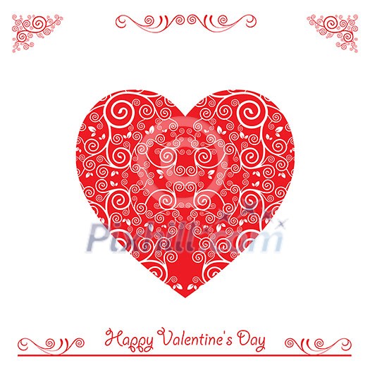 vector heart shape vintage design vector heart shape vintage design