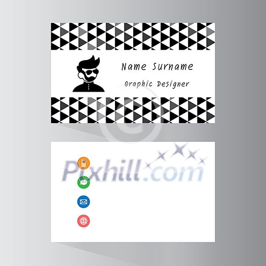 vector template cards in business company vector template cards in business company