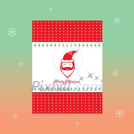 vector merry christmas vintage card design vector merry christmas vintage card design