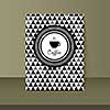 vector coffee card vintage design  