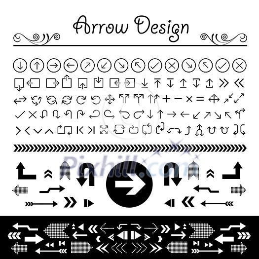 vector arrow sign icon set vector arrow sign icon set